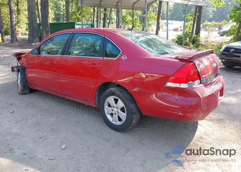 2007 Chevrolet Impala Lt from USA, damaged, VIN 2G1WT58KX79194081